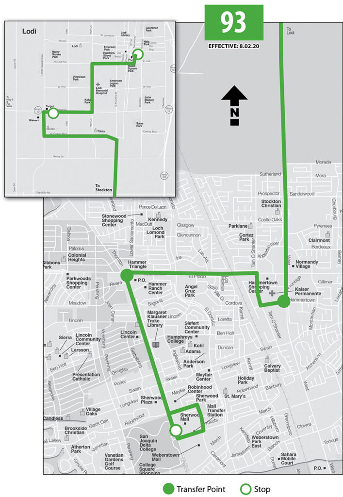 route 93 map
