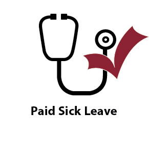 Paid sick leave for full-time