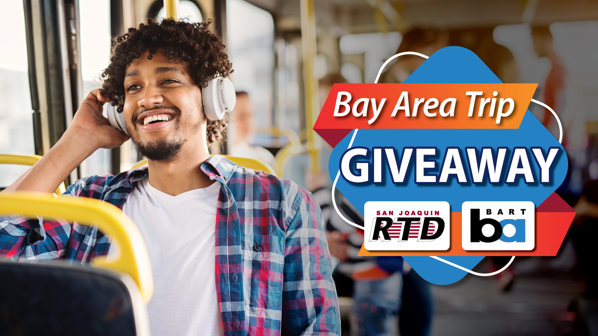 Image with text "Bay Area Trip Giveaway"