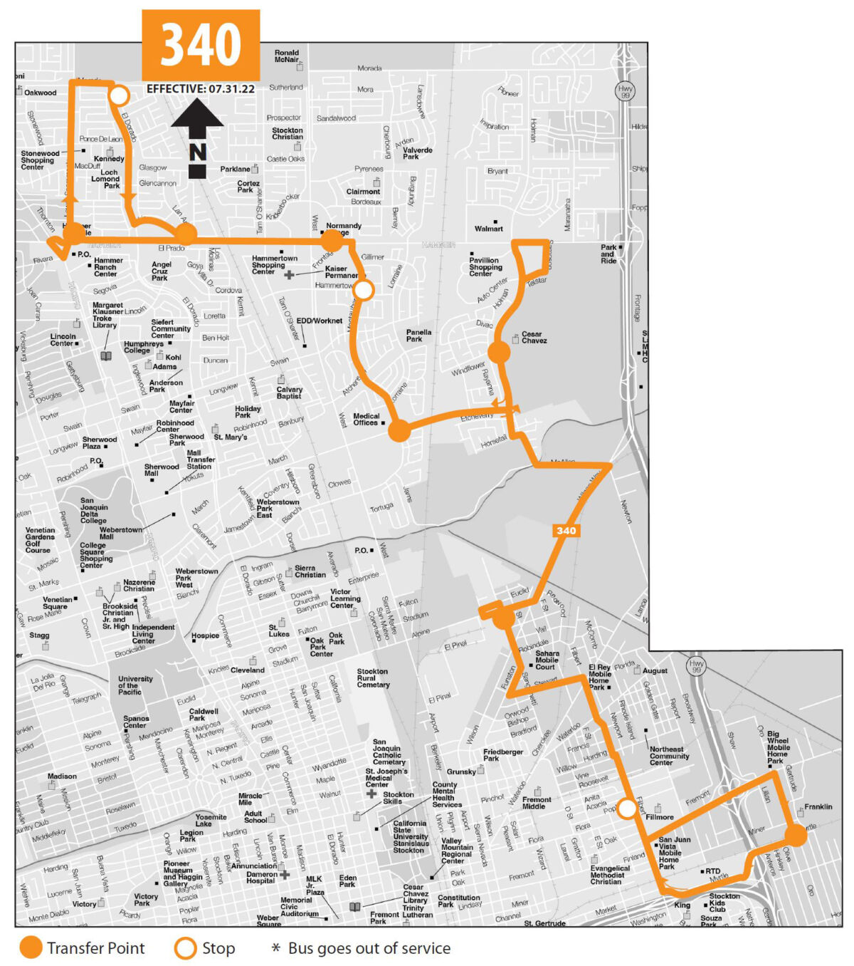 Route Maps - San Joaquin Regional Transit District