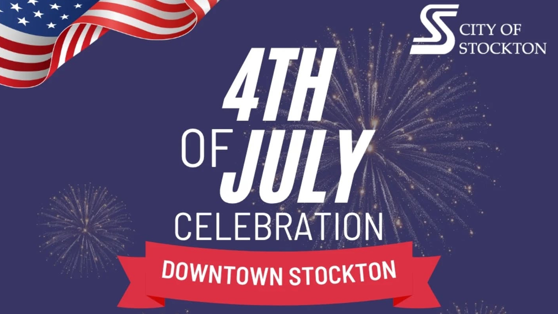 Image with text "4th of july celebration and parade"