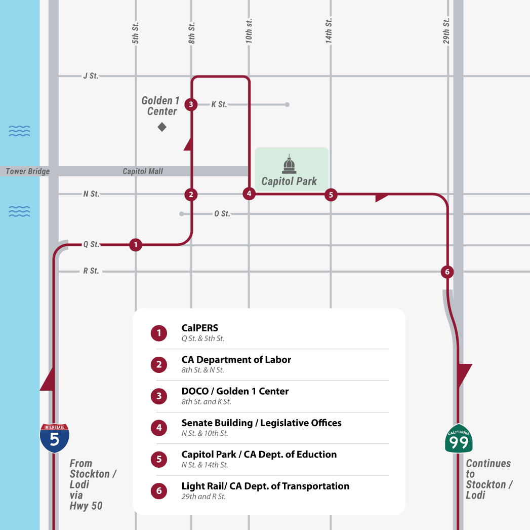 Route 163 Map