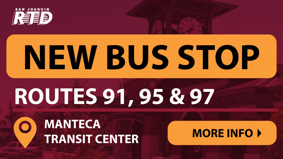 New Bus Stop for Routes 91, 95, 97 and 797