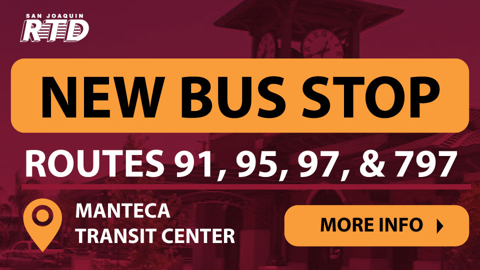 New Bus Stop for Routes 91, 95, 97 and 797