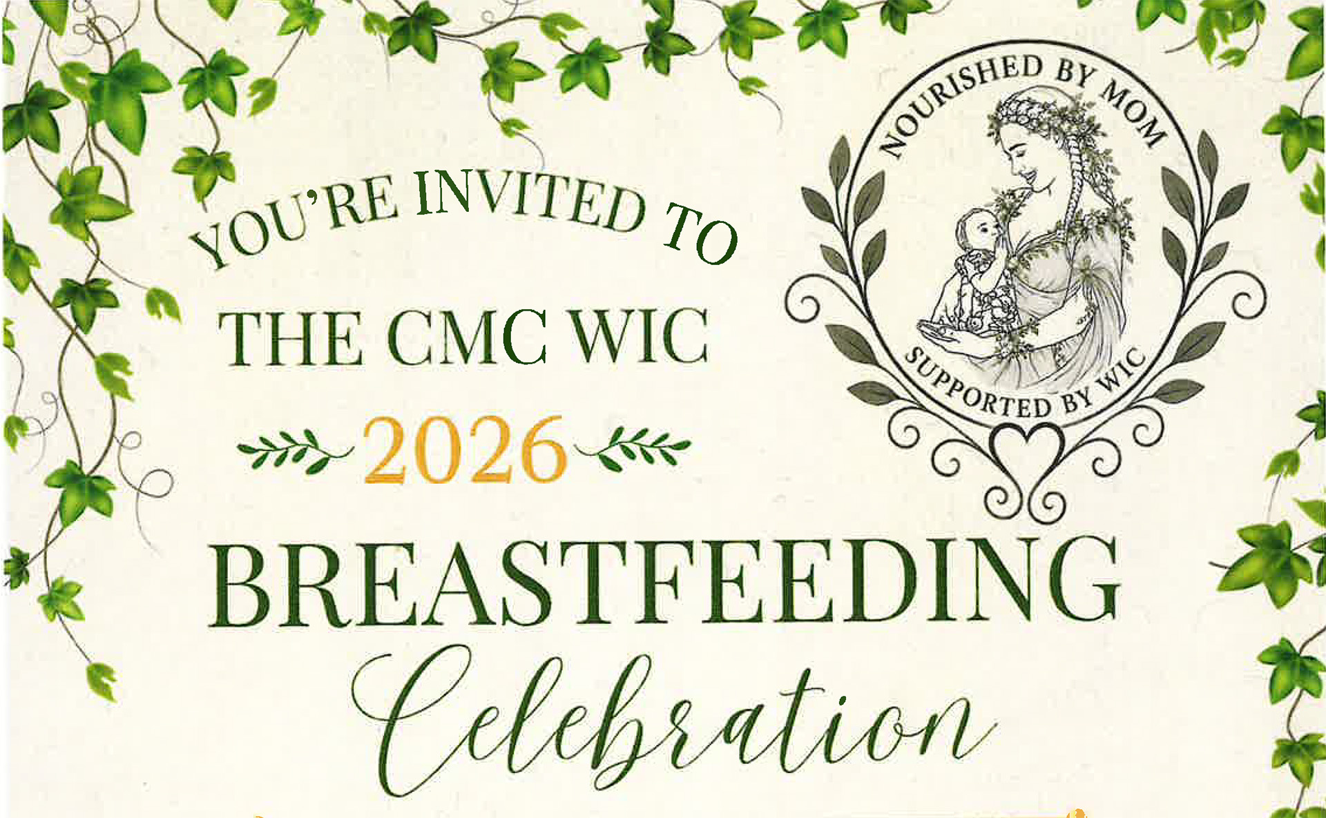 CMC WIC Breastfeeding Celebration